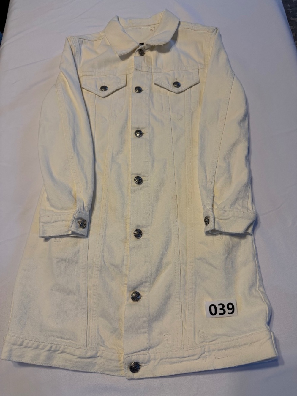 R13 Denim Long Tailored Trucker Jacket (Size S) - Excellent Condition